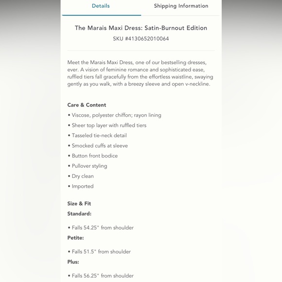 Marais Dress - Picture 2 of 5